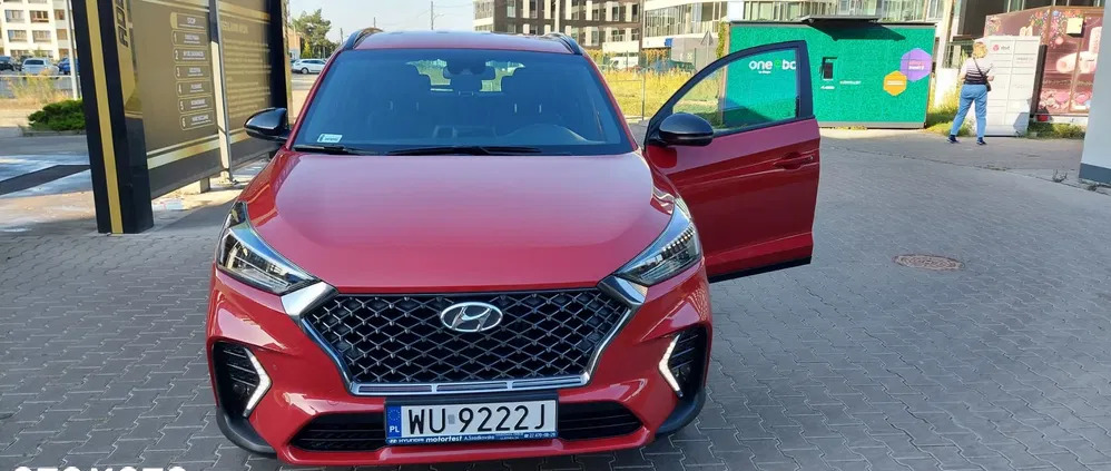 samochody osobowe Hyundai Tucson cena 110000 przebieg: 35000, rok produkcji 2019 z Warszawa